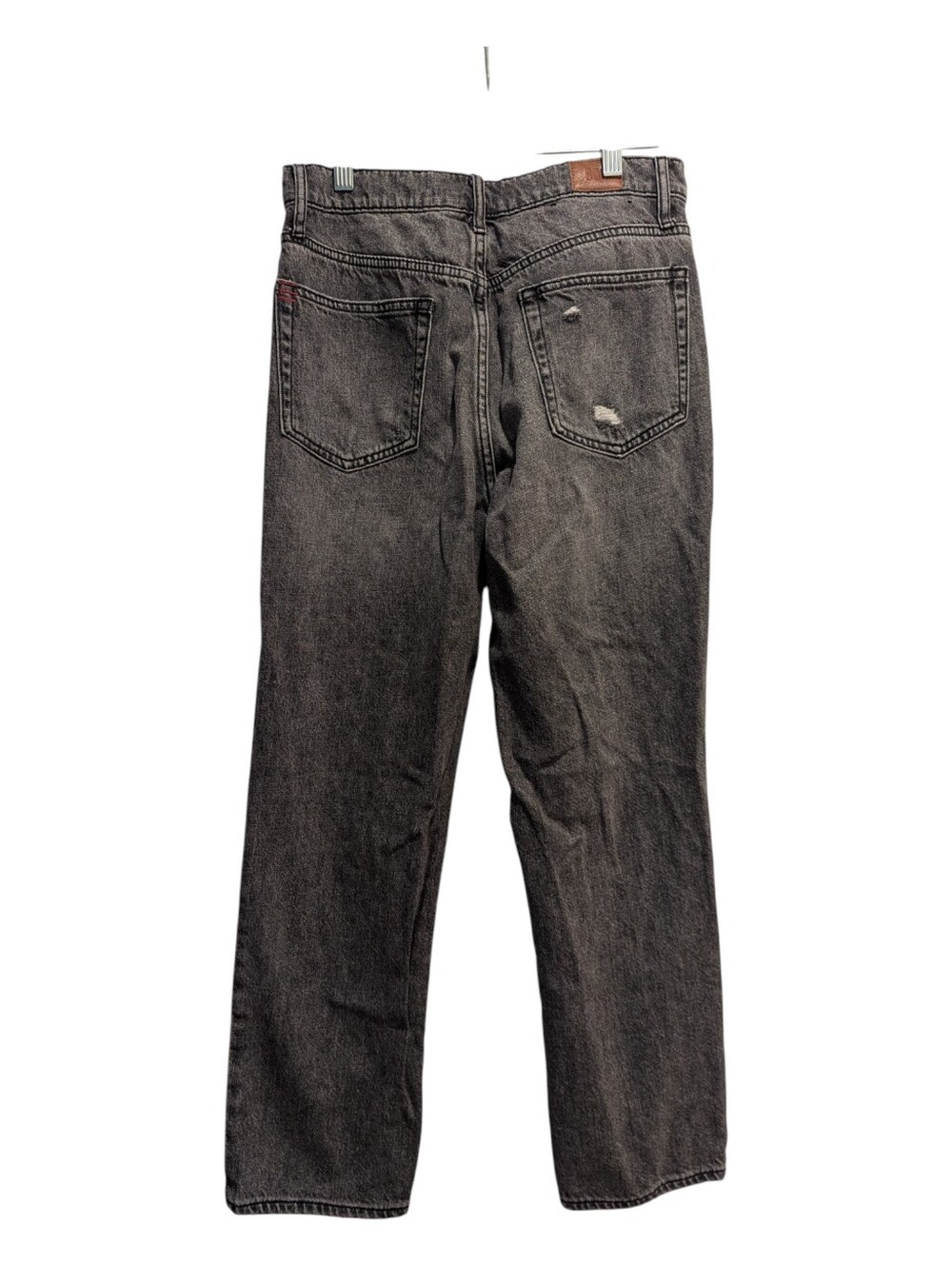 BDG Gray Distressed Slim Straight Button Fly Cotton Hi Rise Jeans Size 29 *GUC - Picture 3 of 15